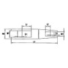 MarineNow Marine 316 Stainless Steel Anchor Swivel Connector (3/8")