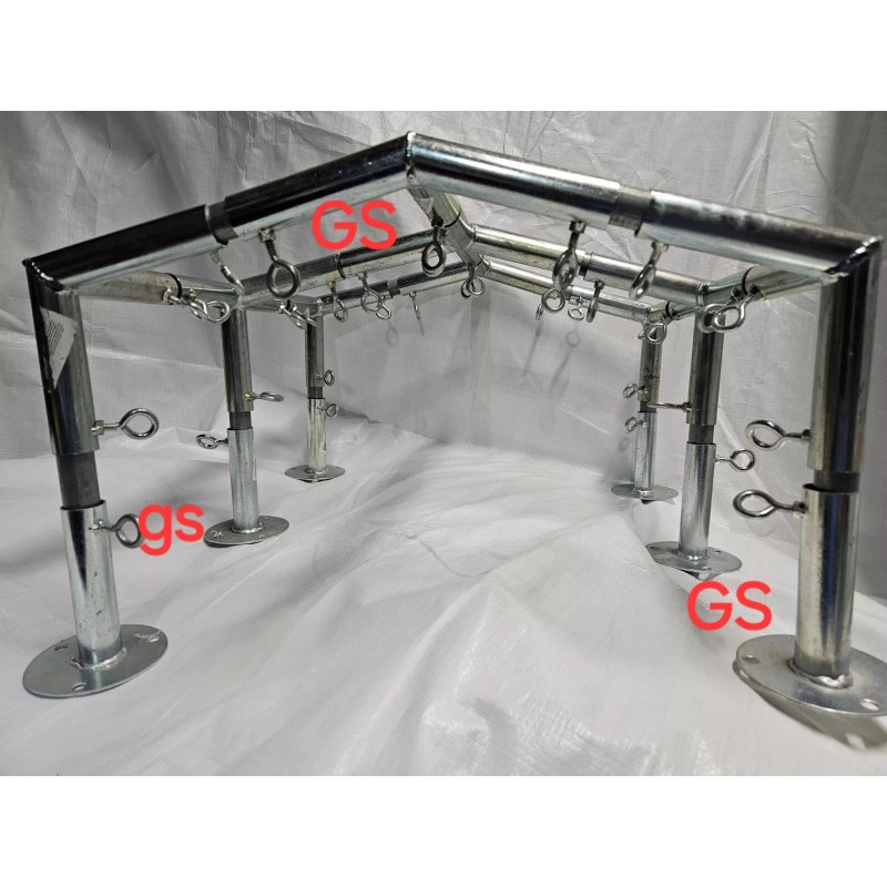 Canopy fittings kit 6 Leg Canopy Low Peak 10x20 Fittings