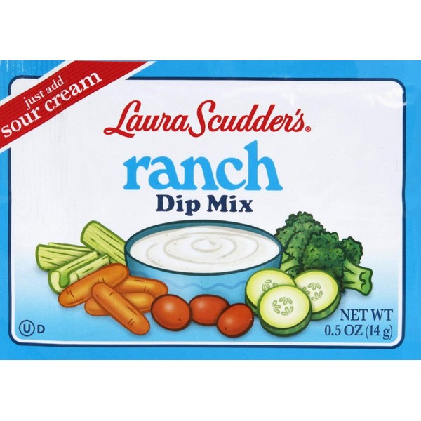 Laura Scudder Dip Mix Ranch, 1 EA Packet (Pack of 12)