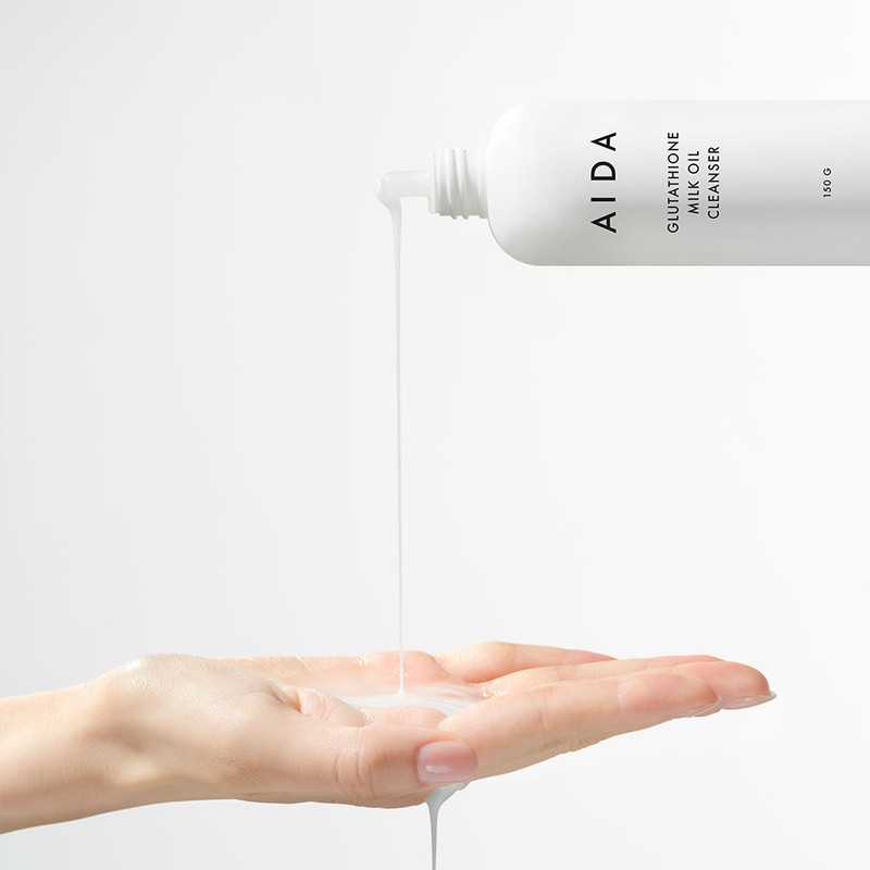 Aida Glutathione Milk Oil Cleanser 150ml, 2 units / 아이다