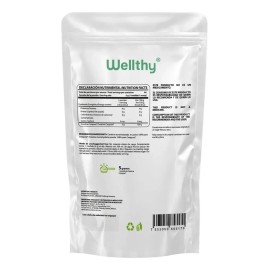 Wellthy Creatina Monohidratada Creapure 330g. 100 Pura. Solo 1 Ingrediente                                                                            