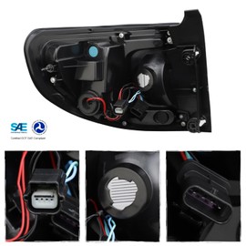 AKKON - Fit 2013-2017 GMC Acadia 2017 Acadia Limited LED Tail Light Brake Lamp Outer OE Style Passenger Right Assembly