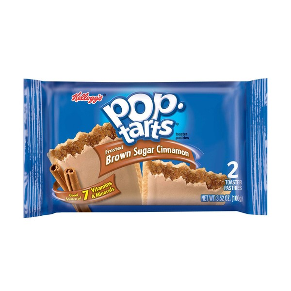 Frosted Brown Sugar Cinnamon Pop Tarts 12 Case 6/144 Count