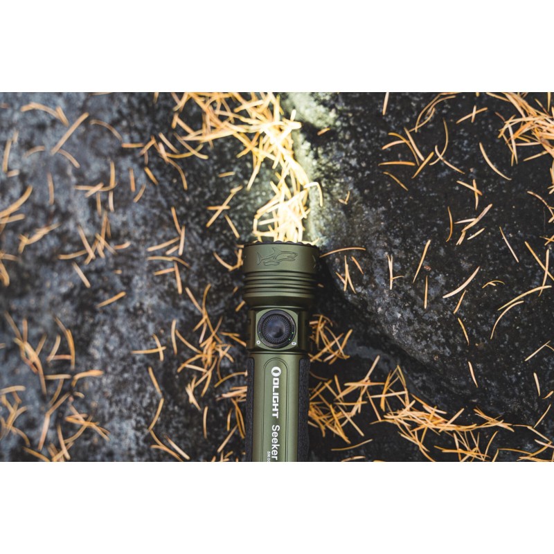 Olight Seeker 3 Pro OD Green Rechargeable Waterproof Flashlight, 4200