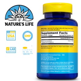 Nature's Life Strengthening Vitamin D3 2000 IU (50 mcg) - Vitamin D - Bone Health and Immune Support Supplement - Easy-to-Swallow Softgels - 60-Day Guarantee, Lab Verified - 240 Servings, 240ct