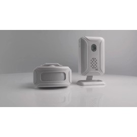 / Remote Control PIR Motion Sensor & Receiver Doorbell Mute Flash 8 Chime Loud