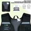 MELOTOUGH Tool Vest for Men Reflective Safety Tool Vest with