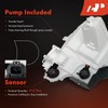 A-Premium Windshield Washer Reservoir with (Washer Pump/Filler Neck/Cap/Hose/Bracket) Compatible with