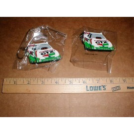 John Force drag racing keychain Keyring key ring lot New 1997 Ford Castrol F/C