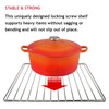 SPARES2GO Universal Adjustable BBQ Grill Shelf for All Makes of