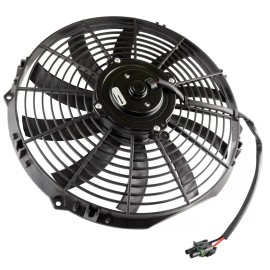 Caltric Radiator Cooling Fan fits Polaris RZR 4 900 2014 / RZR 900 2014 2411807