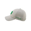 Black Clover Standard Premium 134 Hat, Silver Hat/3D Kelly Green