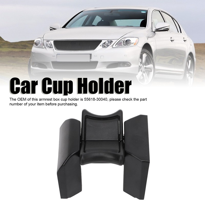Center Console Armrest Box Cup Holder 55618‑30040 Replacement for GS300