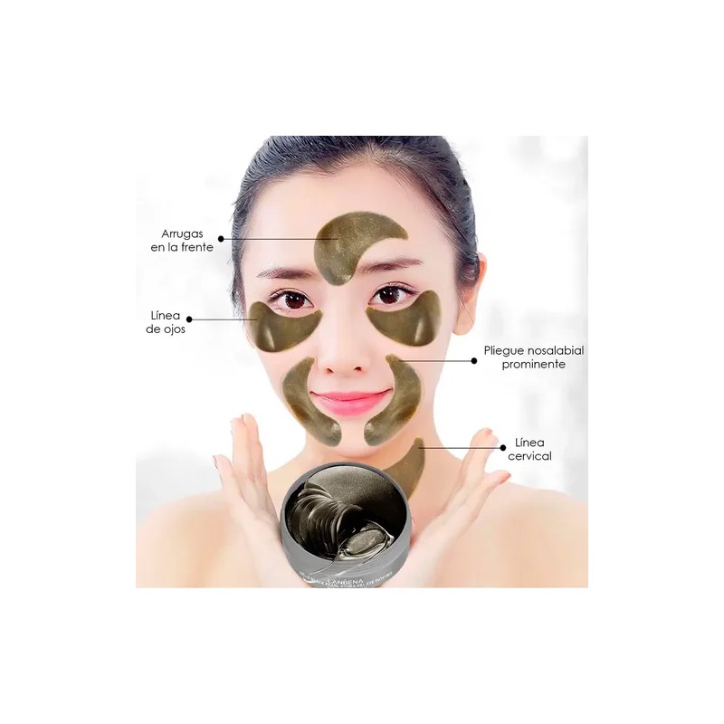 Parches Hydrogel Contorno De Ojos Nicotinamida Acido Hialuro