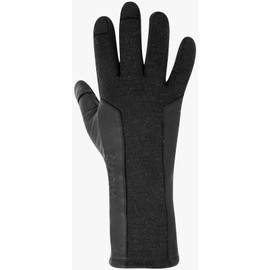 ONETAC Touch Screen Nomex Pilot Flight Flyers Operator Aviation Duty Work Gloves, Goat Leather Tight FIT Palm (Black/Black, Small)
