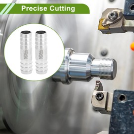 HOPESPANNER Hose Barb Fittings for Air Water Oil Gas Fuel 5/8" Hose Barb Tubing Connector 304 Stainless Steel 2 Pcs