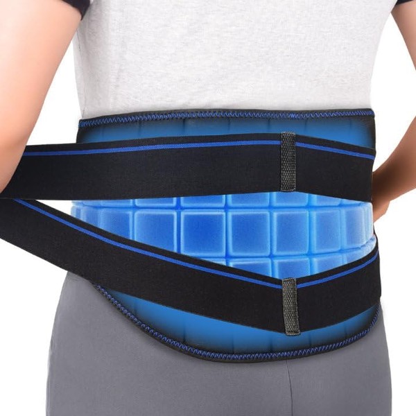 NEWGO Flexible Lower Back Ice Pack Wrap – 2 Hours