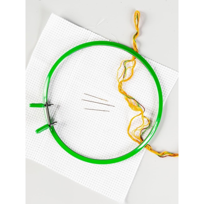 Nurge Premium Quality, Metal Spring Tension Embroidery Hoops, Cross Stich