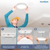NIORSUN 7 Inch LED Ceiling Lights,5CCT Lighting Options Dimmable Flush