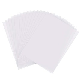Gitua Pack of 20 Overhead Films, DIN A4 0.1 mm High Quality Transparent Overhead Films for Inkjet Printers and Laser Printers Copiers OHP