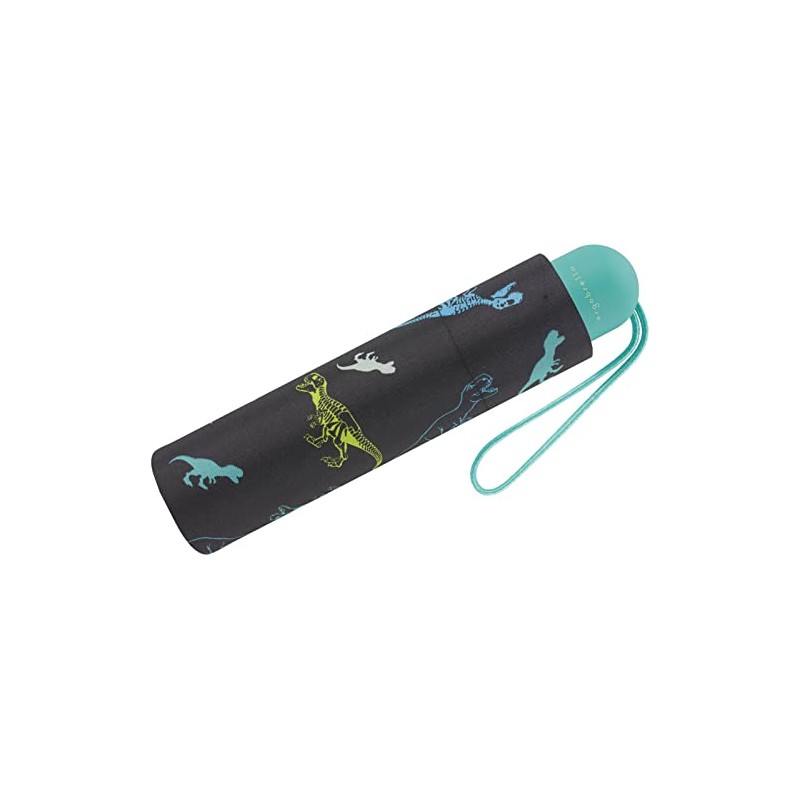 happy rain Ergobrella Children's Pocket Umbrella with Reflective Elements Razortooth