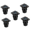 Mikinona 5pcs USB Panel Mount Connector Female to Female Flush