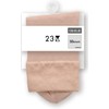 Atsugi FRS884 Women's Socks, 23 Wards, 50 Denier, Stocking Socks, Ankle Length, Elastic Gusset, Loose Fit, Pants Style, pink ochre
