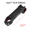 FOMTOR Bicycle Stem, 31.8 7 Degree 120 mm Bicycle Stem,
