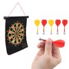 15in Magnetic Dart Board with 6 Dart Safety Magnet Doublesided