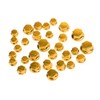 MAD HORNETS 30pcs Motorcycle Gold Plastic Hexagon Socket Screw Covers