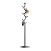 ZEYEXE Tree-shaped coat rack,Coat Tree Freestanding with 8 Hooks and