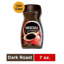 Nescafe Clasico Instant Coffee,7 Ounce - 6 Bottles