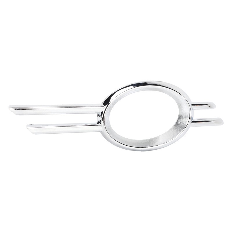 2PCS Fog Lamp Bumper Grille Cover Gloss Chrome 2118851174 Replacement