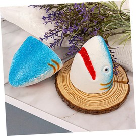 Gatuida Small Bath Salt Shark-shaped Bubble Bath Portable Spa Present for Women Men Couples