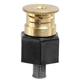 Orbit 54053 Shrub Head Sprinkler Adapter with Brass Quarter Pattern Spray Nozzle