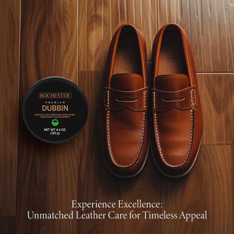 Rochester Premium Dubbin, Leather Conditioner, Leather Protector for Shoes, Boots,
