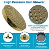 High Pressure Shower Head - Anti-Clogging Silicone Nozzles - 2.5