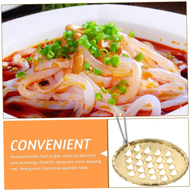 CIYODO Stainless Steel Bean Jelly Scraper Kitchen Tool Multipurpose Cold