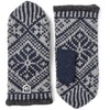 Hestra Nordic Wool Mitts, Navy/Grey, 7