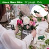 2 Roll 22 Gauge Green Florists Wire Floral Wire for