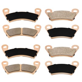 Mabutingti Sintered Front and Rear Brake Pads for Polaris RZR-4-800 RZR-900 2010-2014 Ranger 500 570-Crew 570 Full-Size 700 800 900 1000 EV Crew Diesel HST Brutus ACE 325/570/90 0 LSV