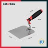 KOTARBAU® Stainless Steel Masonry Trowel 120 x 128 mm Plastering