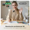 UGREEN FineCam Pro 2K Webcam Streaming con IA, Cámara Web