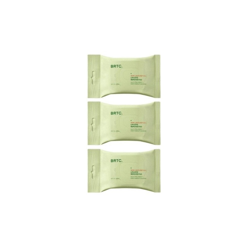 BRTC Skin Lab Purifying Lip & Eye Remover Pads 30