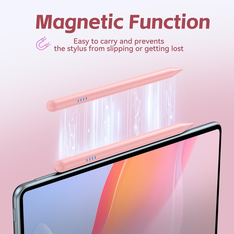 Tablet Pen for Android, Stylus Pen for Touchscreen Pink