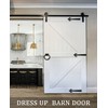 Decorative Barn Door Bracket 8 in Dummy Gate Hinge Garage