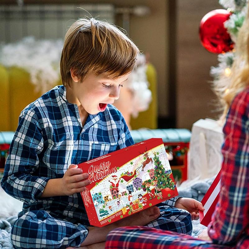 Advent Calendar Children Brain Teaser Puzzle Educational Brain Training Christmas