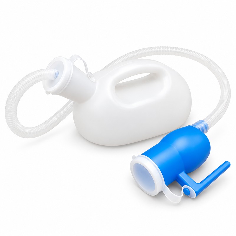 Portable Urinal Bottle Toilet Aid Bottle Urinal Potty with Lid