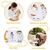 Newborn Milestone Blanket for Photograph Blankets - 60"x40" Giraffes Blanket
