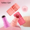 SELINE GIRL Jelly Blush Stick, Cream Blush & Tool 2-IN-1,